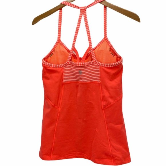 Athleta Fulfillment RB Tank Top Coral Pink  Medium - Picture 2 of 8